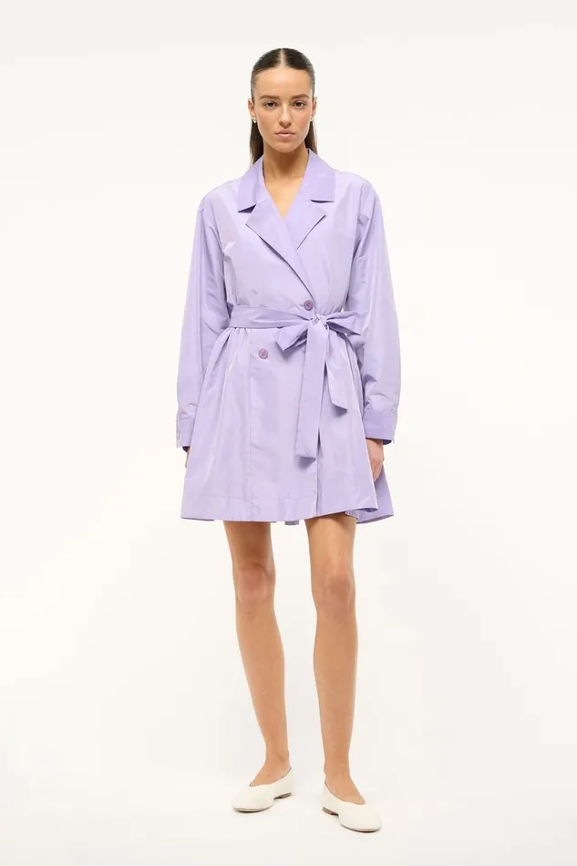 Women Bridal STAUD STAUD RINA DRESS LILAC