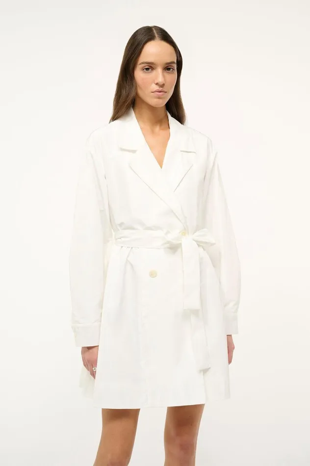 Women Bridal STAUD STAUD RINA DRESS WHITE Women Bridal STAUD STAUD RINA DRESS WHITE
