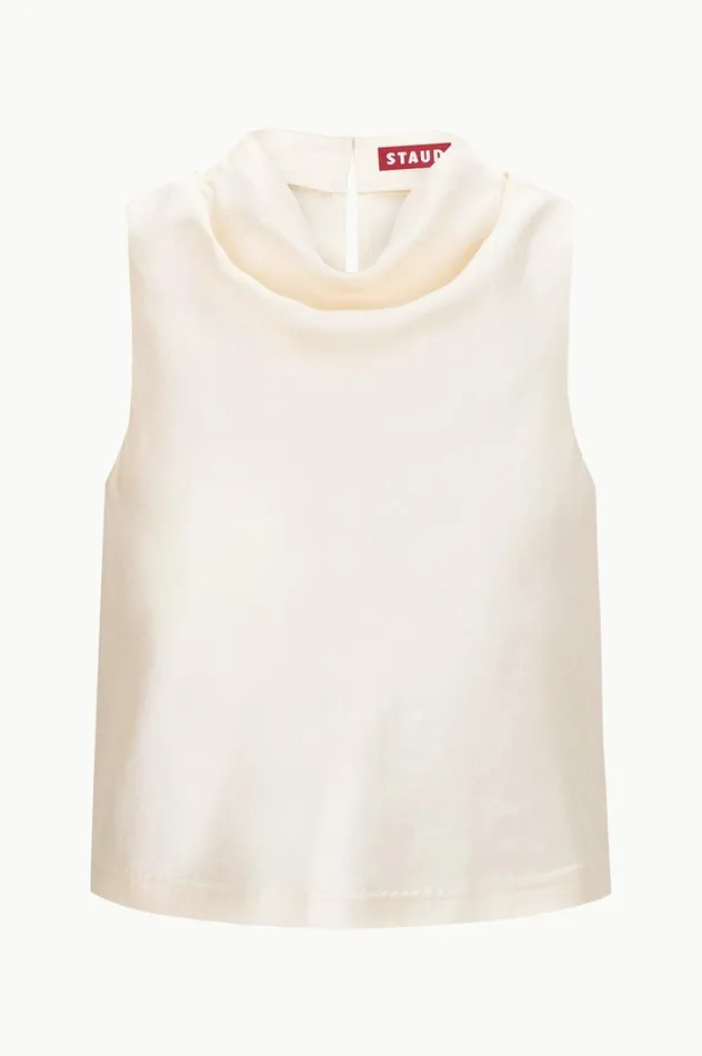 Women Bridal STAUD STAUD ROCHELLE TOP IVORY Women Bridal STAUD STAUD ROCHELLE TOP IVORY