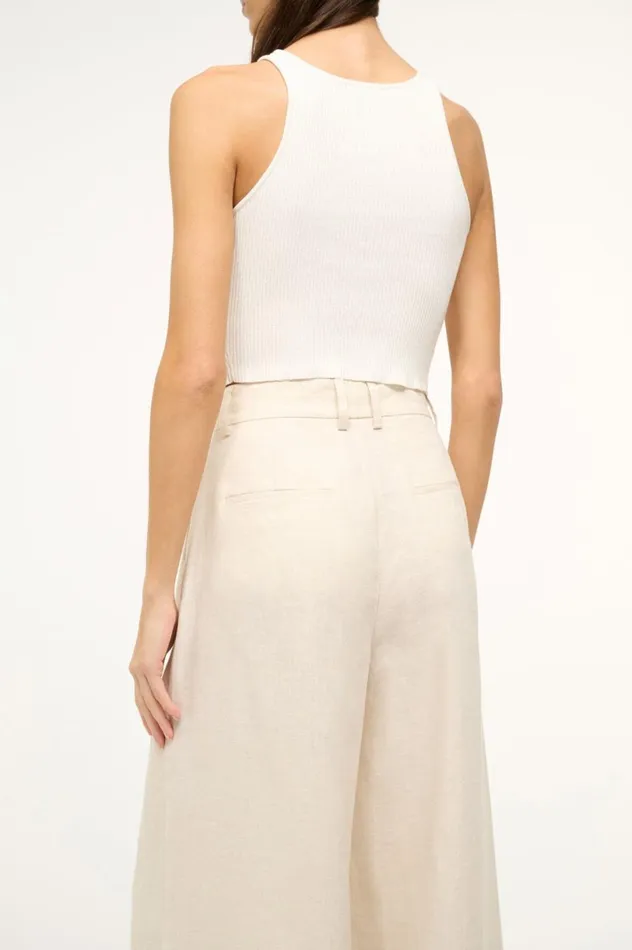 Women Bridal STAUD STAUD SASHA PANT NATURAL Women Bridal STAUD STAUD SASHA PANT NATURAL