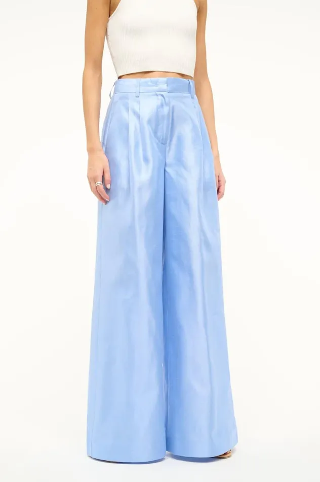 Women Bridal STAUD STAUD SASHA PANT PERIWINKLE Women Bridal STAUD STAUD SASHA PANT PERIWINKLE