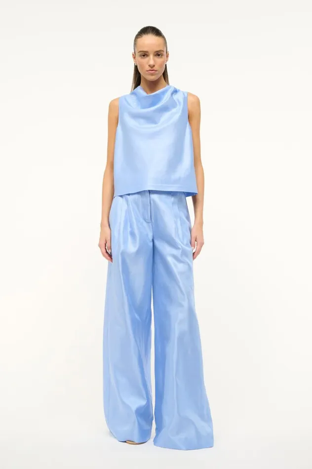 Women Bridal STAUD STAUD SASHA PANT PERIWINKLE Women Bridal STAUD STAUD SASHA PANT PERIWINKLE