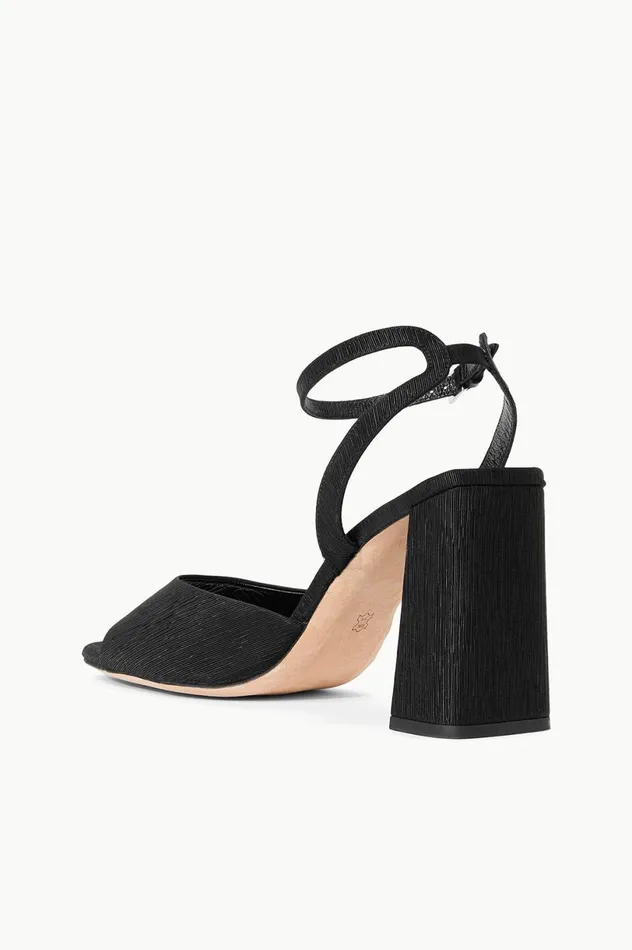 Women Bridal STAUD STAUD SOLANGE HEEL BLACK GROSGRAIN Women Bridal STAUD STAUD SOLANGE HEEL BLACK GROSGRAIN