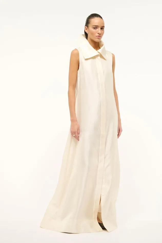 Women Bridal STAUD STAUD VINNY DRESS IVORY Women Bridal STAUD STAUD VINNY DRESS IVORY