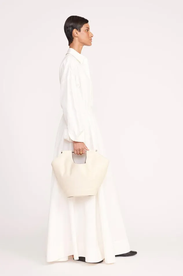 Women Bucket STAUD STAUD MAR BUCKET BAG CREAM Women Bucket STAUD STAUD MAR BUCKET BAG CREAM