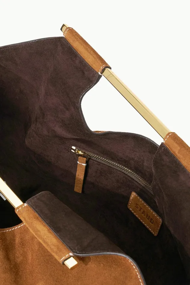 Women Bucket STAUD STAUD MAR BUCKET BAG TAN