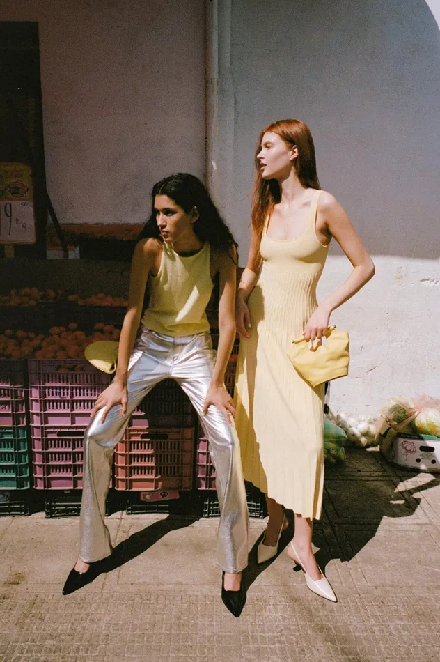 Women Bucket STAUD STAUD MAR MINI BUCKET BAG BUTTERCUP Women Bucket STAUD STAUD MAR MINI BUCKET BAG BUTTERCUP