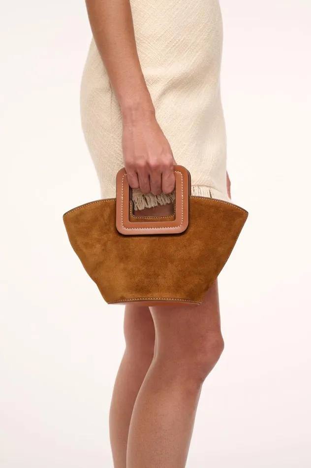 Women Bucket STAUD STAUD SHIRLEY MINI BUCKET BAG TAN Women Bucket STAUD STAUD SHIRLEY MINI BUCKET BAG TAN