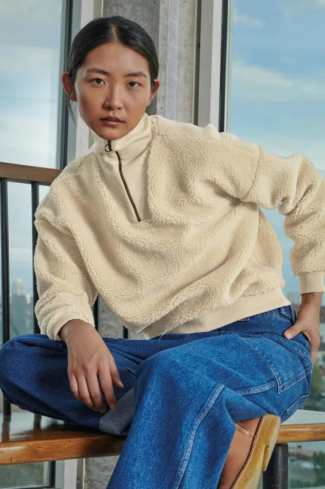 Women CAMARGUE JUMPER Offwhite Soeur TShirts and Sweatshirts