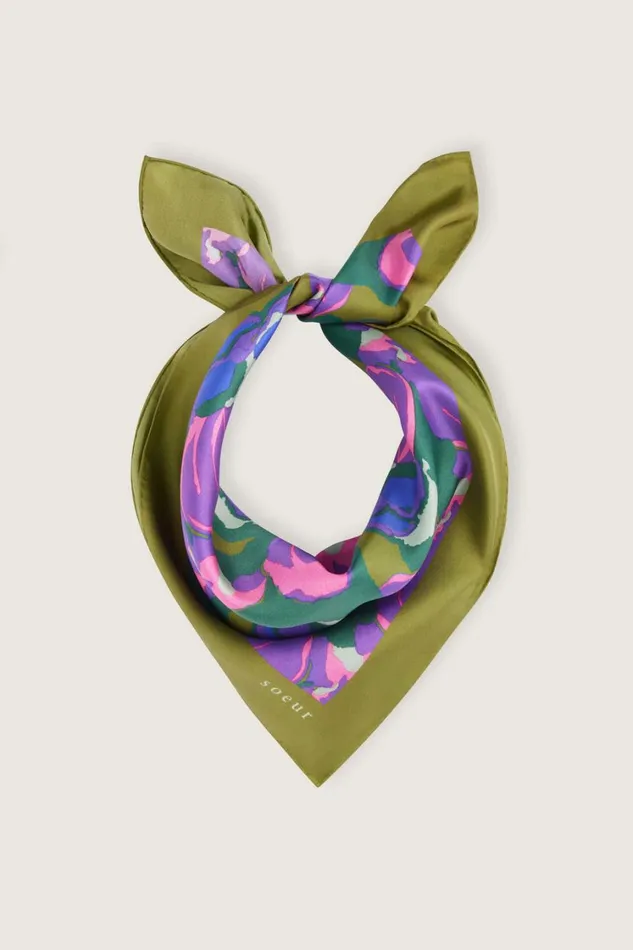 Women CAPUCINE SCARF Multico Pink Soeur Scarves