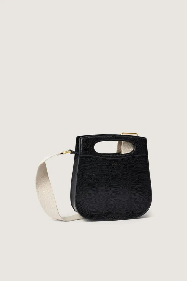Women CHERI BAG Black Soeur Shoulder Bags
