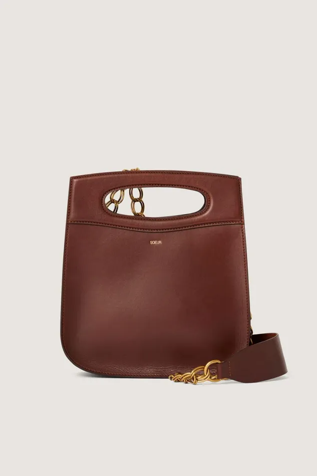Women CHERI BAG Cognac Soeur Shoulder Bags