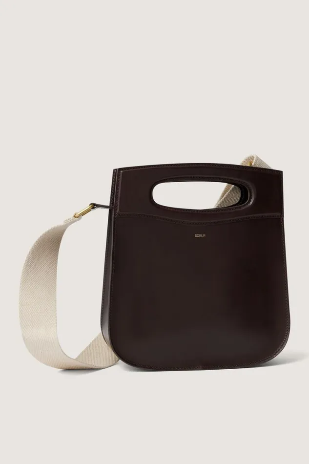 Women CHERI BAG Dark Brown Soeur Shoulder Bags