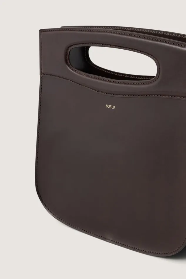 Women CHERI BAG Dark Brown Soeur Shoulder Bags