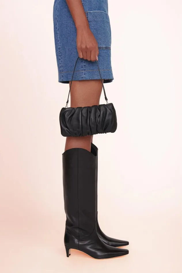 Women Clutches STAUD STAUD BEAN BAG BLACK Women Clutches STAUD STAUD BEAN BAG BLACK