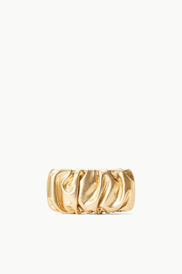 Women Clutches STAUD STAUD BEAN BAG GOLD Women Clutches STAUD STAUD BEAN BAG GOLD