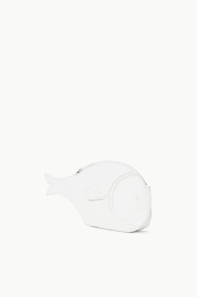 Women Clutches STAUD STAUD PESCE LEATHER CLUTCH PAPER Women Clutches STAUD STAUD PESCE LEATHER CLUTCH PAPER
