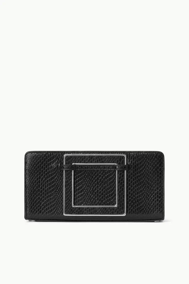 Women Clutches STAUD STAUD SHIRLEY CONVERTIBLE CLUTCH BLACK