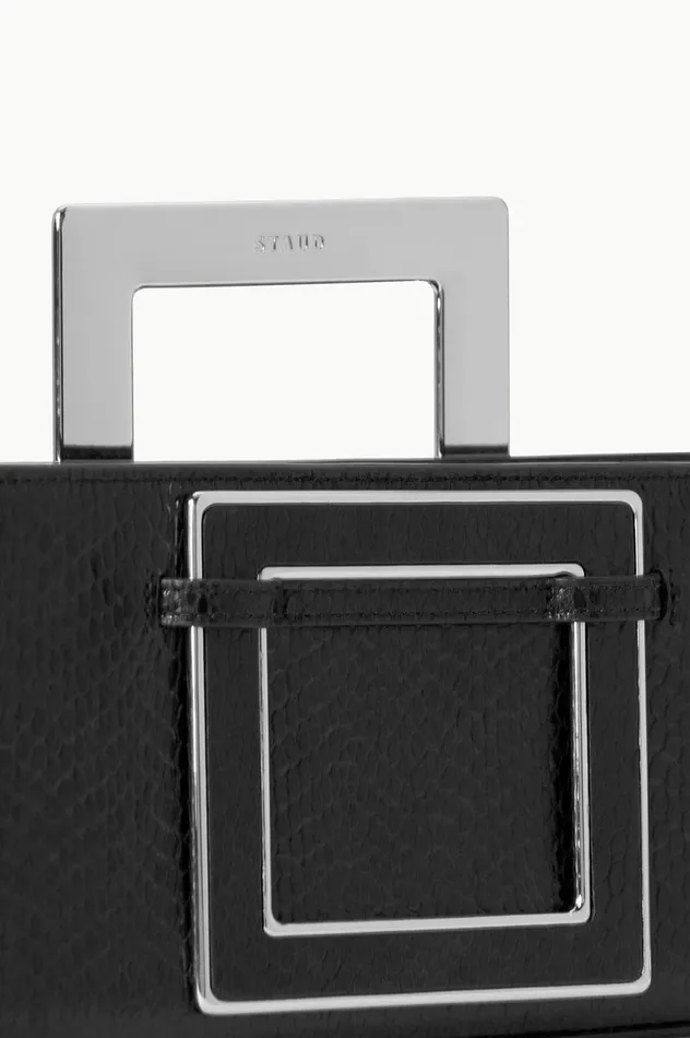 Women Clutches STAUD STAUD SHIRLEY CONVERTIBLE CLUTCH BLACK