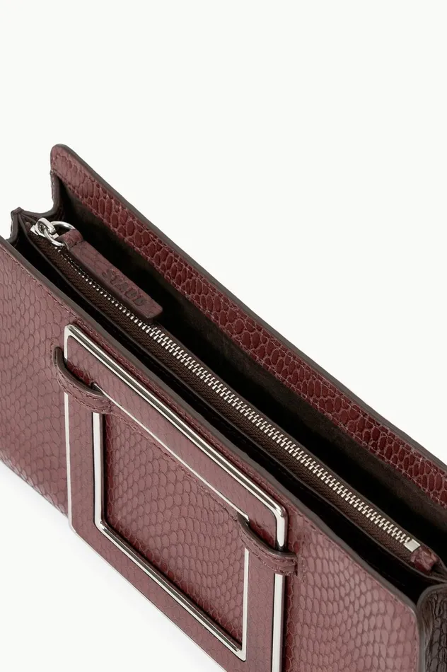 Women Clutches STAUD STAUD SHIRLEY CONVERTIBLE CLUTCH MAHOGANY Women Clutches STAUD STAUD SHIRLEY CONVERTIBLE CLUTCH MAHOGANY