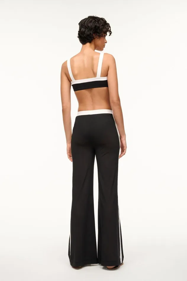 Women CoverUps STAUD MILO COVERUP PANT BLACK WHITE Women CoverUps STAUD MILO COVERUP PANT BLACK WHITE