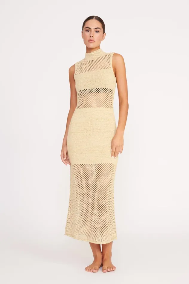 Women CoverUps STAUD STAUD ADAIR DRESS NATURAL