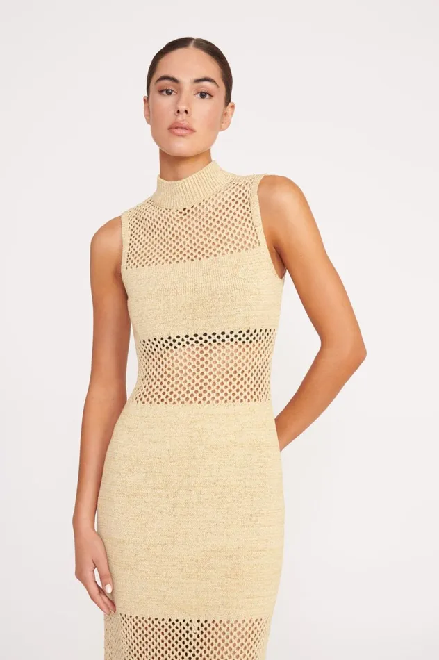 Women CoverUps STAUD STAUD ADAIR DRESS NATURAL Women CoverUps STAUD STAUD ADAIR DRESS NATURAL