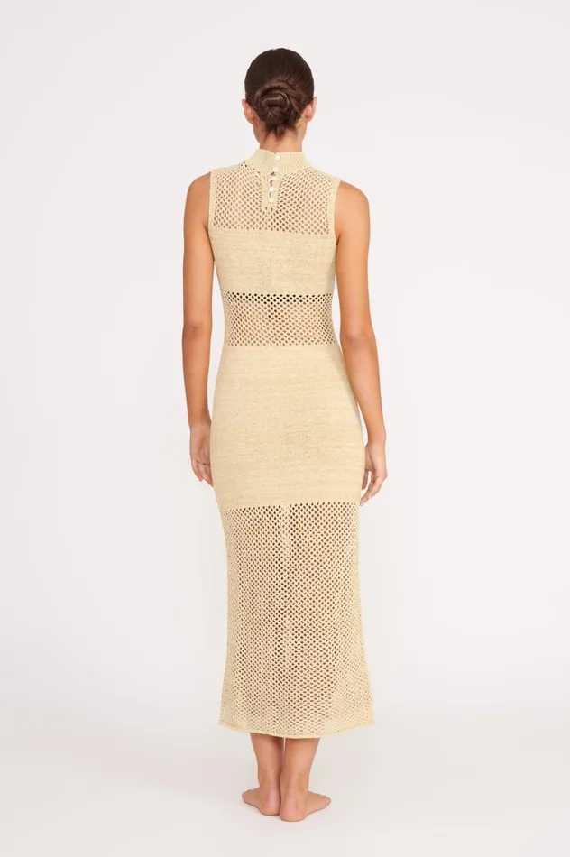 Women CoverUps STAUD STAUD ADAIR DRESS NATURAL Women CoverUps STAUD STAUD ADAIR DRESS NATURAL