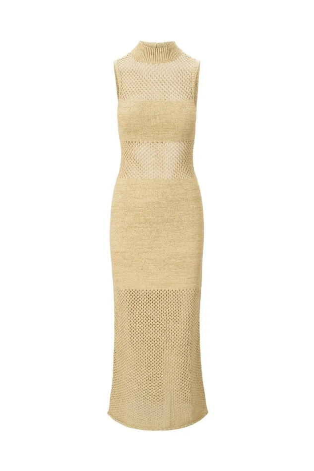 Women CoverUps STAUD STAUD ADAIR DRESS NATURAL Women CoverUps STAUD STAUD ADAIR DRESS NATURAL