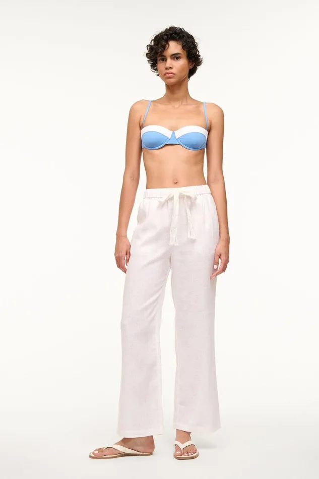 Women CoverUps STAUD STAUD ALIZE PANT WHITE