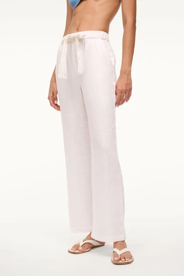 Women CoverUps STAUD STAUD ALIZE PANT WHITE Women CoverUps STAUD STAUD ALIZE PANT WHITE