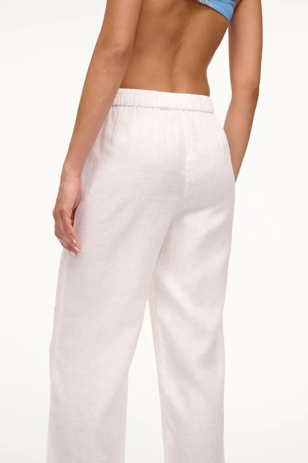 Women CoverUps STAUD STAUD ALIZE PANT WHITE Women CoverUps STAUD STAUD ALIZE PANT WHITE