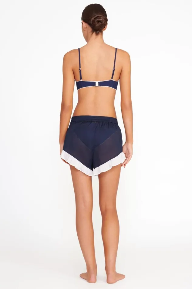 Women CoverUps STAUD STAUD BOYANA SHORT NAVY WHITE Women CoverUps STAUD STAUD BOYANA SHORT NAVY WHITE