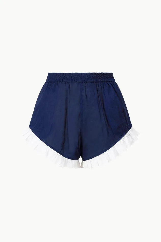 Women CoverUps STAUD STAUD BOYANA SHORT NAVY WHITE Women CoverUps STAUD STAUD BOYANA SHORT NAVY WHITE