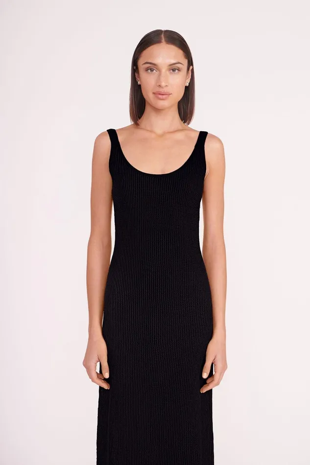 Women CoverUps STAUD STAUD JESSICA DRESS BLACK Women CoverUps STAUD STAUD JESSICA DRESS BLACK