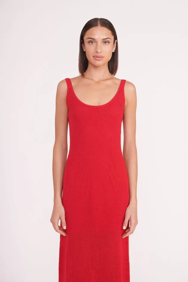 Women CoverUps STAUD STAUD JESSICA DRESS RUBY Women CoverUps STAUD STAUD JESSICA DRESS RUBY