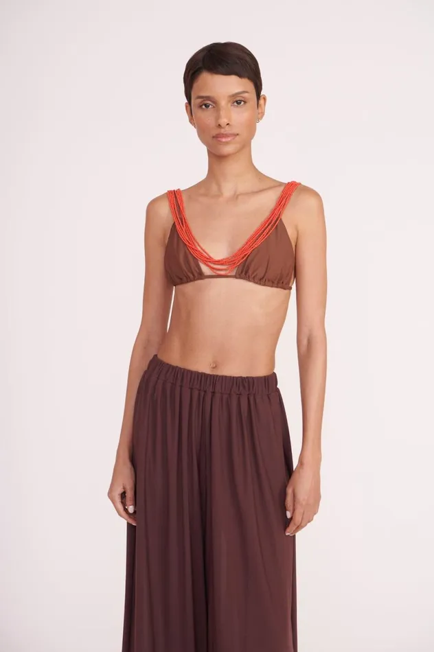 Women CoverUps STAUD STAUD MARZA PANT BARK Women CoverUps STAUD STAUD MARZA PANT BARK