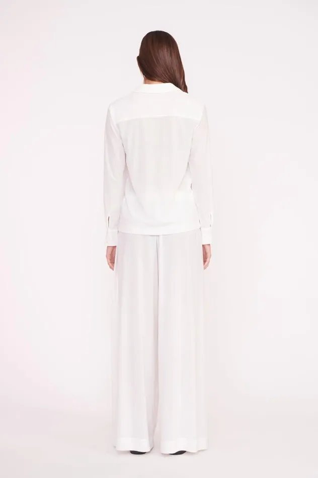Women CoverUps STAUD STAUD MARZA PANT WHITE Women CoverUps STAUD STAUD MARZA PANT WHITE