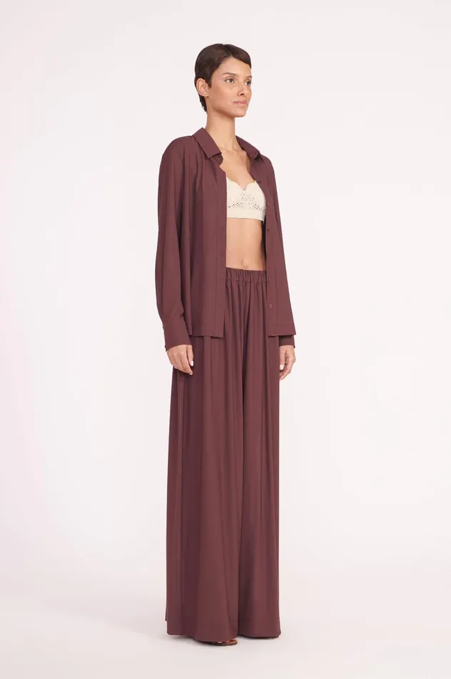 Women CoverUps STAUD STAUD MIRIAM TOP BARK Women CoverUps STAUD STAUD MIRIAM TOP BARK