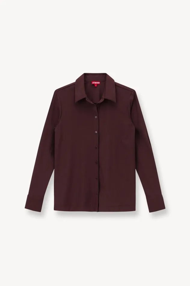 Women CoverUps STAUD STAUD MIRIAM TOP BARK Women CoverUps STAUD STAUD MIRIAM TOP BARK
