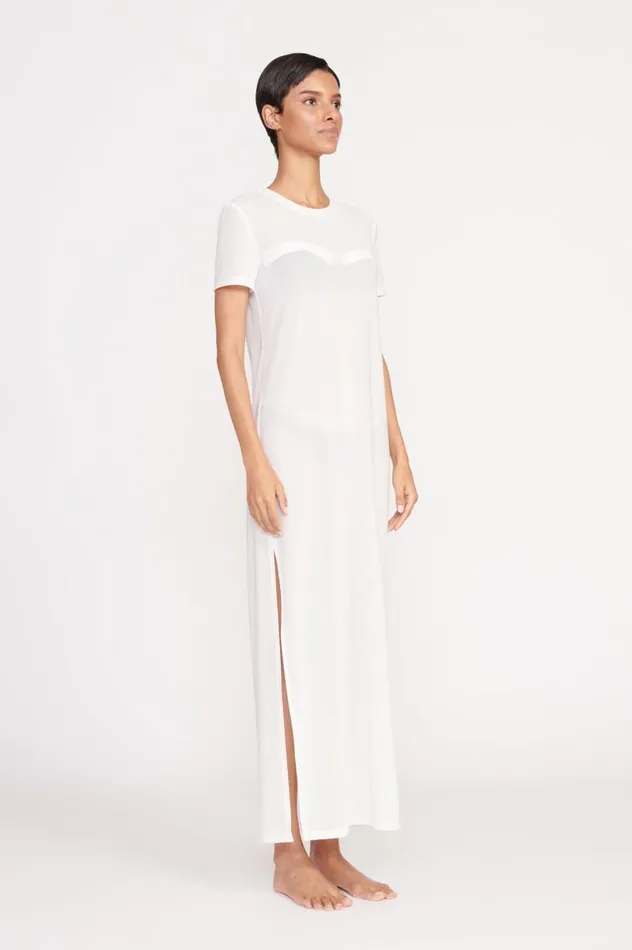 Women CoverUps STAUD STAUD OTTILIE DRESS WHITE Women CoverUps STAUD STAUD OTTILIE DRESS WHITE