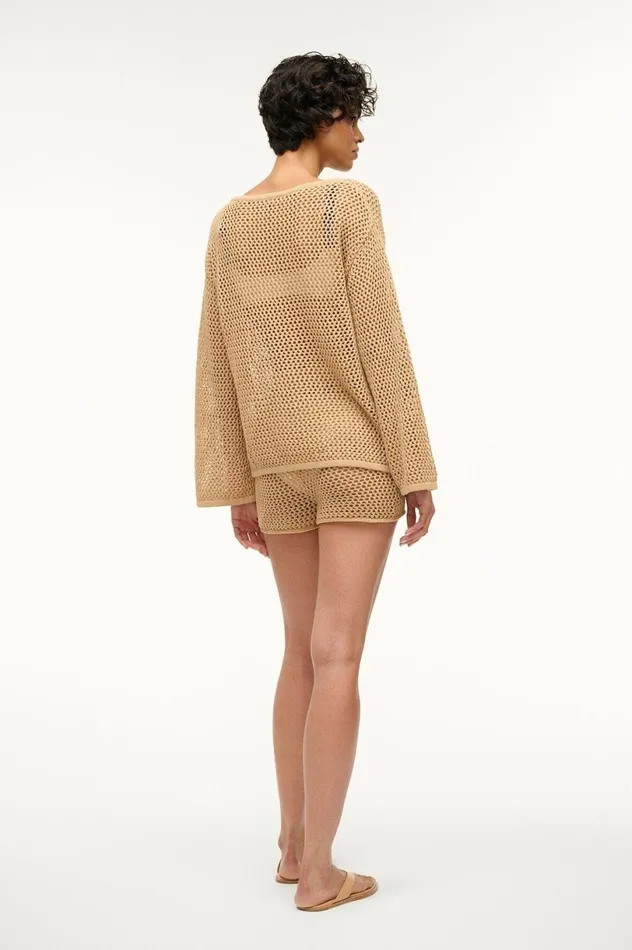 Women CoverUps STAUD STAUD SOVANA COVERUP TOP NATURAL Women CoverUps STAUD STAUD SOVANA COVERUP TOP NATURAL