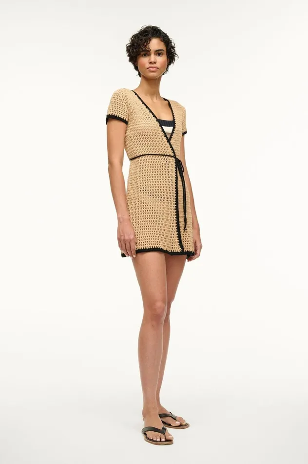 Women CoverUps STAUD STAUD SPRITZ COVERUP DRESS NATURAL Women CoverUps STAUD STAUD SPRITZ COVERUP DRESS NATURAL