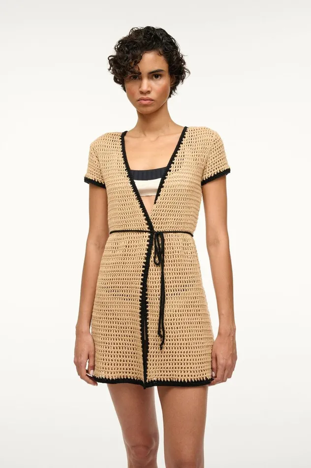 Women CoverUps STAUD STAUD SPRITZ COVERUP DRESS NATURAL Women CoverUps STAUD STAUD SPRITZ COVERUP DRESS NATURAL