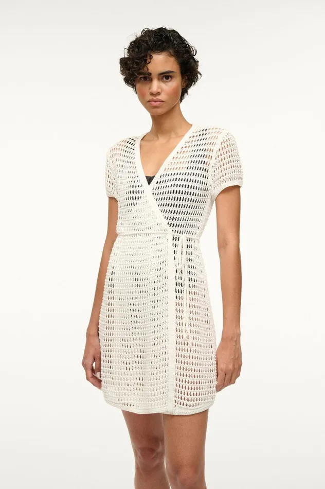 Women CoverUps STAUD STAUD SPRITZ DRESS IVORY Women CoverUps STAUD STAUD SPRITZ DRESS IVORY