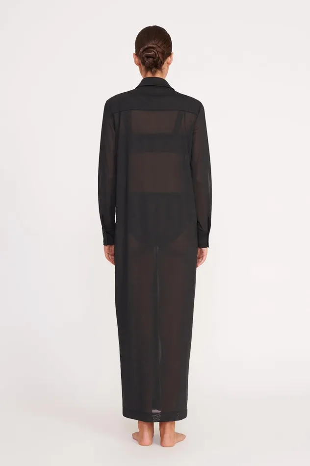 Women CoverUps STAUD STAUD VITA DRESS BLACK Women CoverUps STAUD STAUD VITA DRESS BLACK