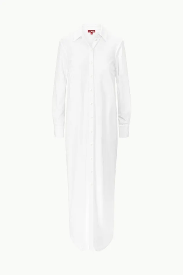 Women CoverUps STAUD STAUD VITA DRESS WHITE Women CoverUps STAUD STAUD VITA DRESS WHITE