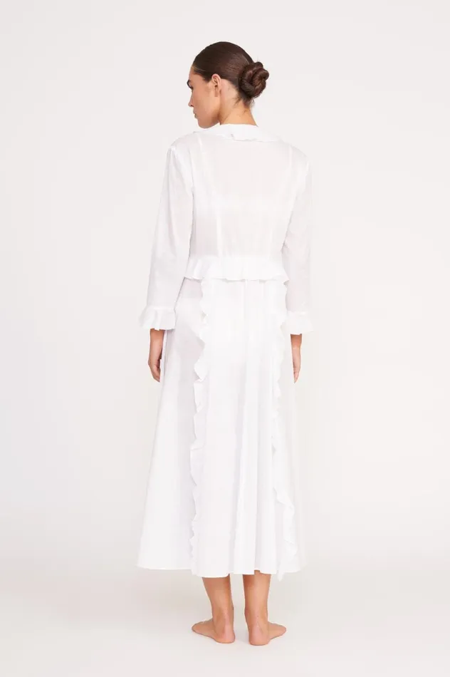 Women CoverUps STAUD STAUD ZION DRESS WHITE Women CoverUps STAUD STAUD ZION DRESS WHITE