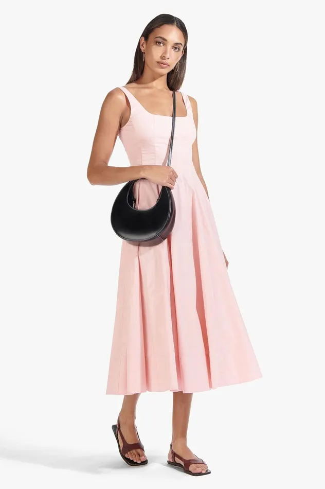 Women Crossbody STAUD MINI MOON BAG BLACK Women Crossbody STAUD MINI MOON BAG BLACK