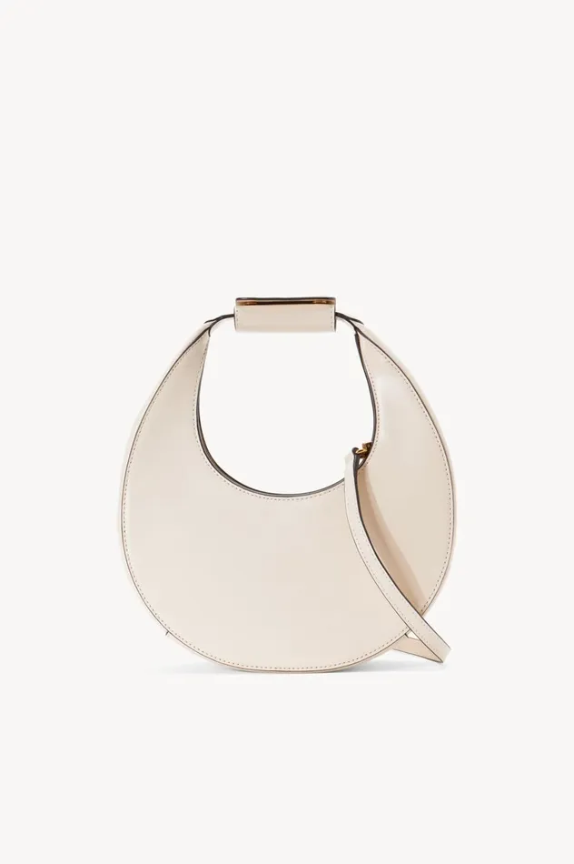 Women Crossbody STAUD MINI MOON BAG CREAM
